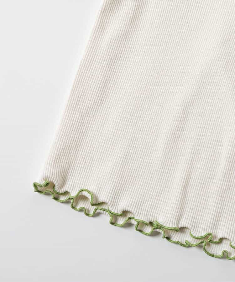 🇯🇵預訂 日本直送🇯🇵 Apres les cours 兩色立體兔耳格紋短袖上衣吊帶包屁褲套裝