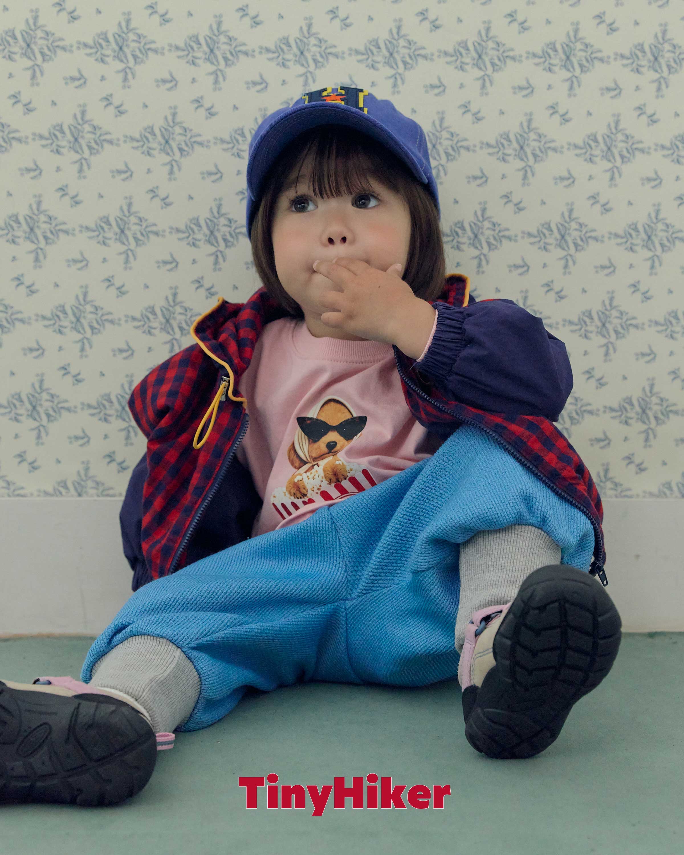 Tiny |  Pposik Check Hoodie Jumper