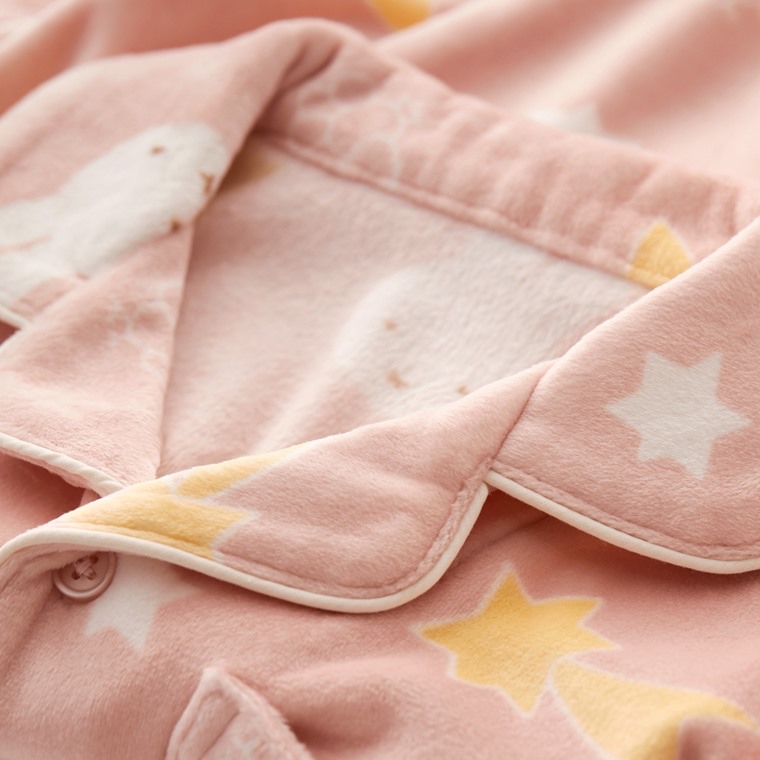 💚代購 台灣直送💚正版授權Miffy兩色人物滿印絲絨長袖家居服上下套裝