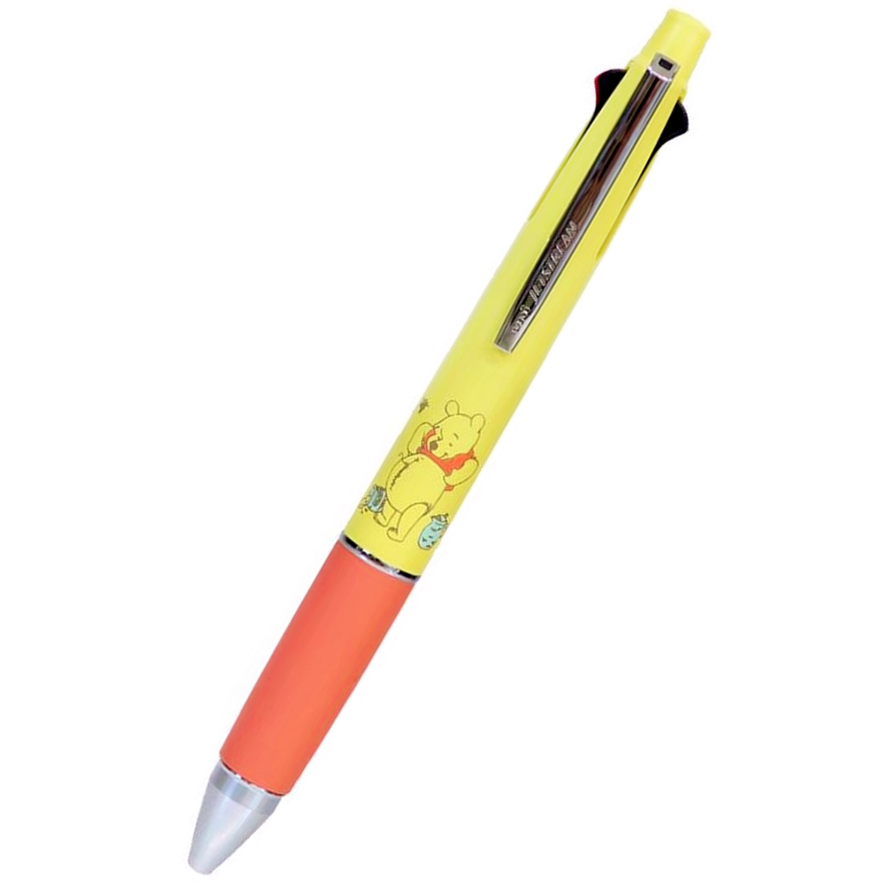 現貨｜Disney Winnie the Pooh 小熊維尼 日本製 uni Jetstream 4&1 多功能 5用筆 0.5mm 4色原子筆 + 0.5mm 鉛芯筆 (308049)