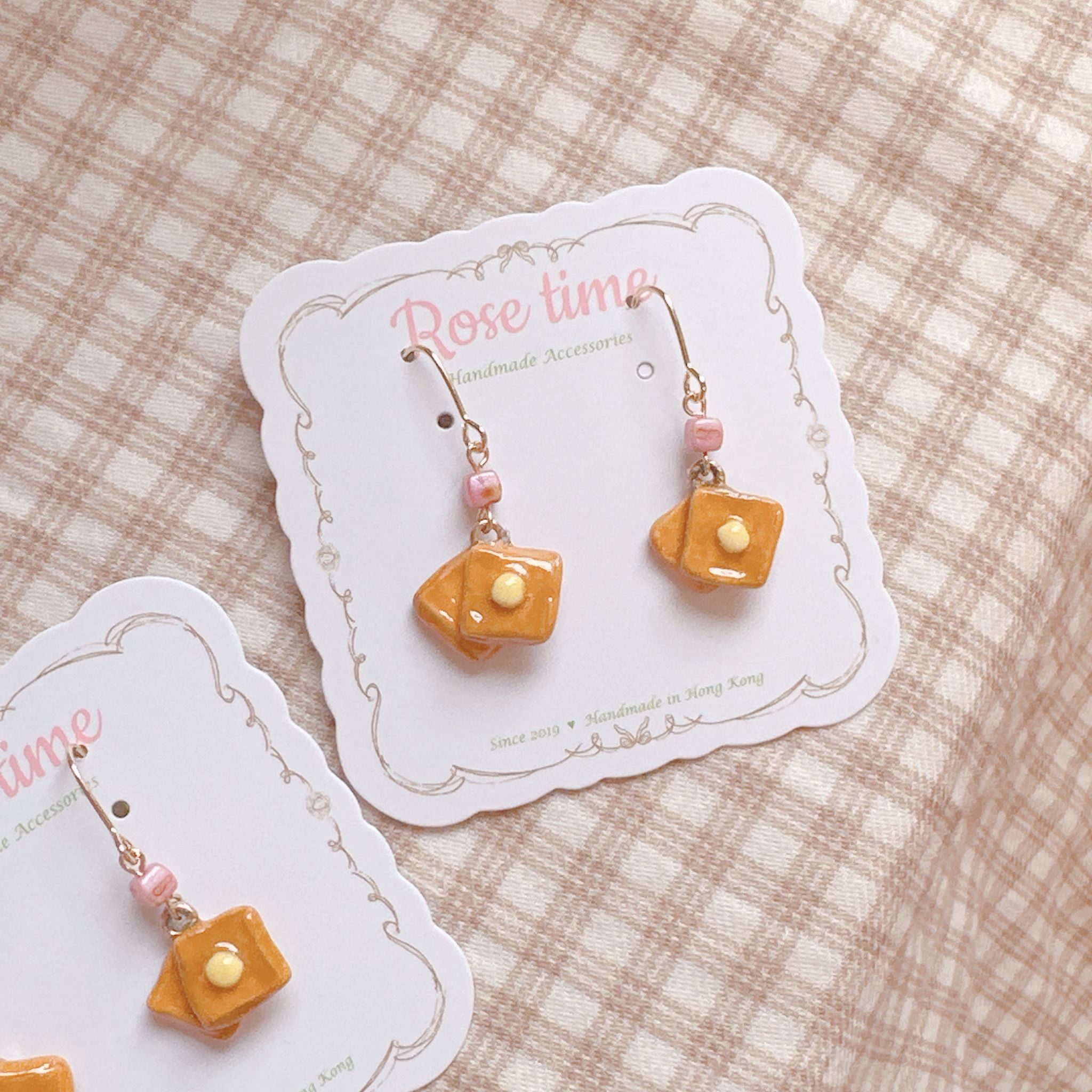 手繪茶餐廳西多士系列 迷你/小/中尺寸