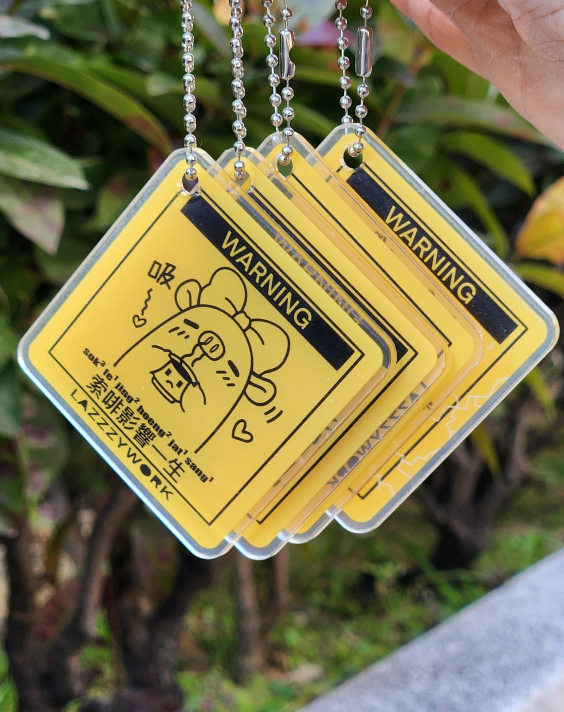 【Lazzzywork】咖啡語錄匙扣｜隨身續命系列