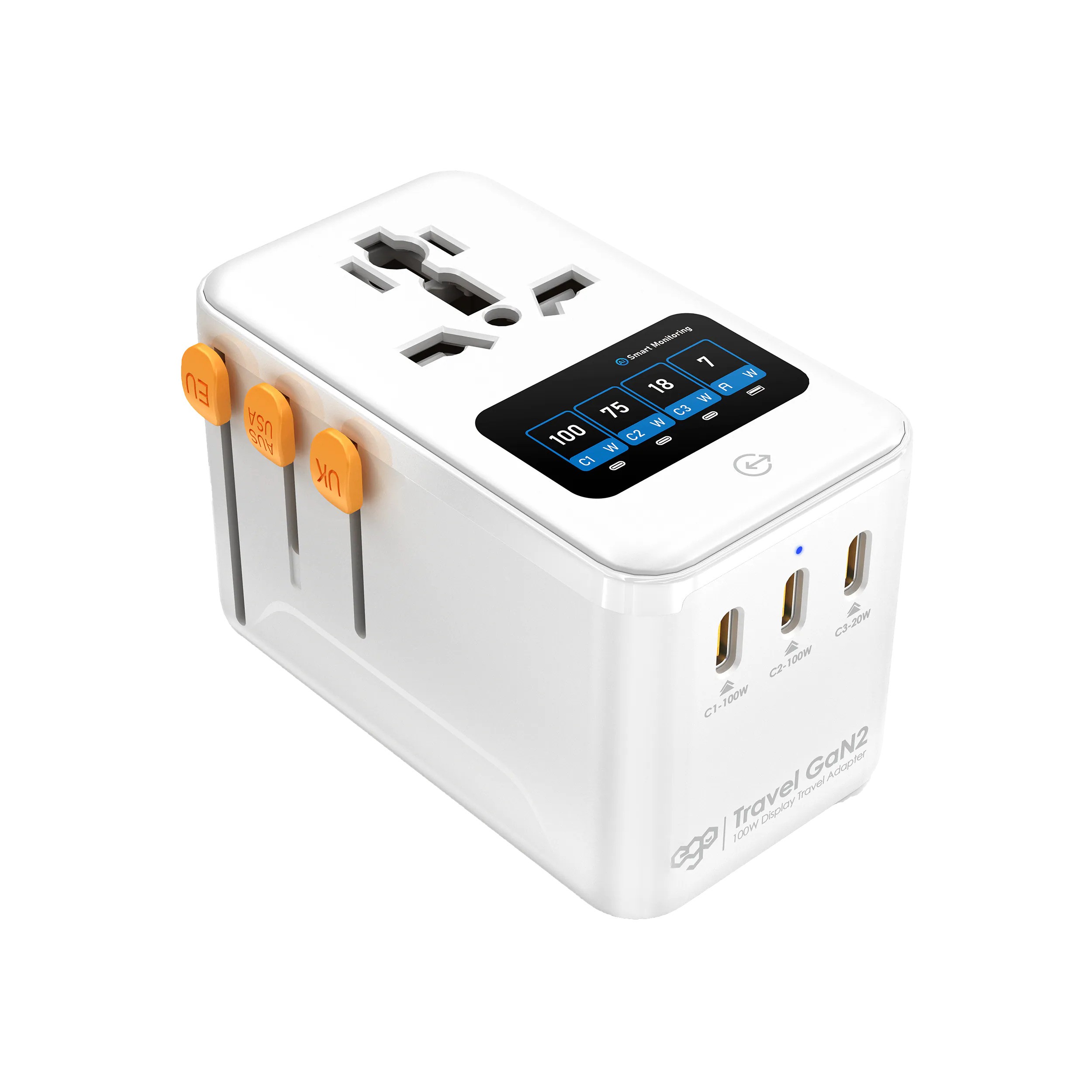 EGO 100W Travel GaN2 4USB 旅行轉換插頭 [2色選擇]