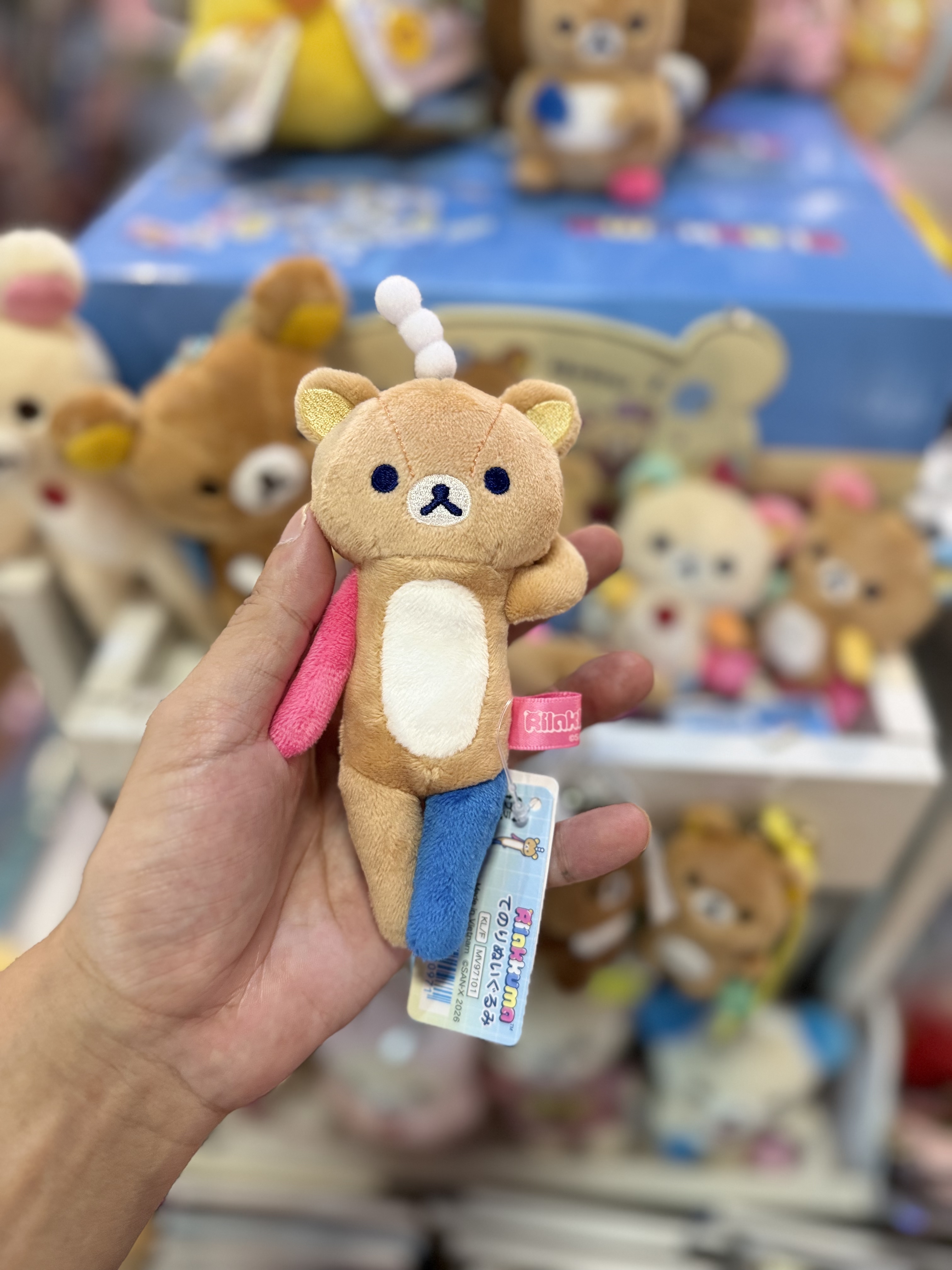 《現貨》全新日本專店限定實驗室系列rilakkuma 手玉公仔