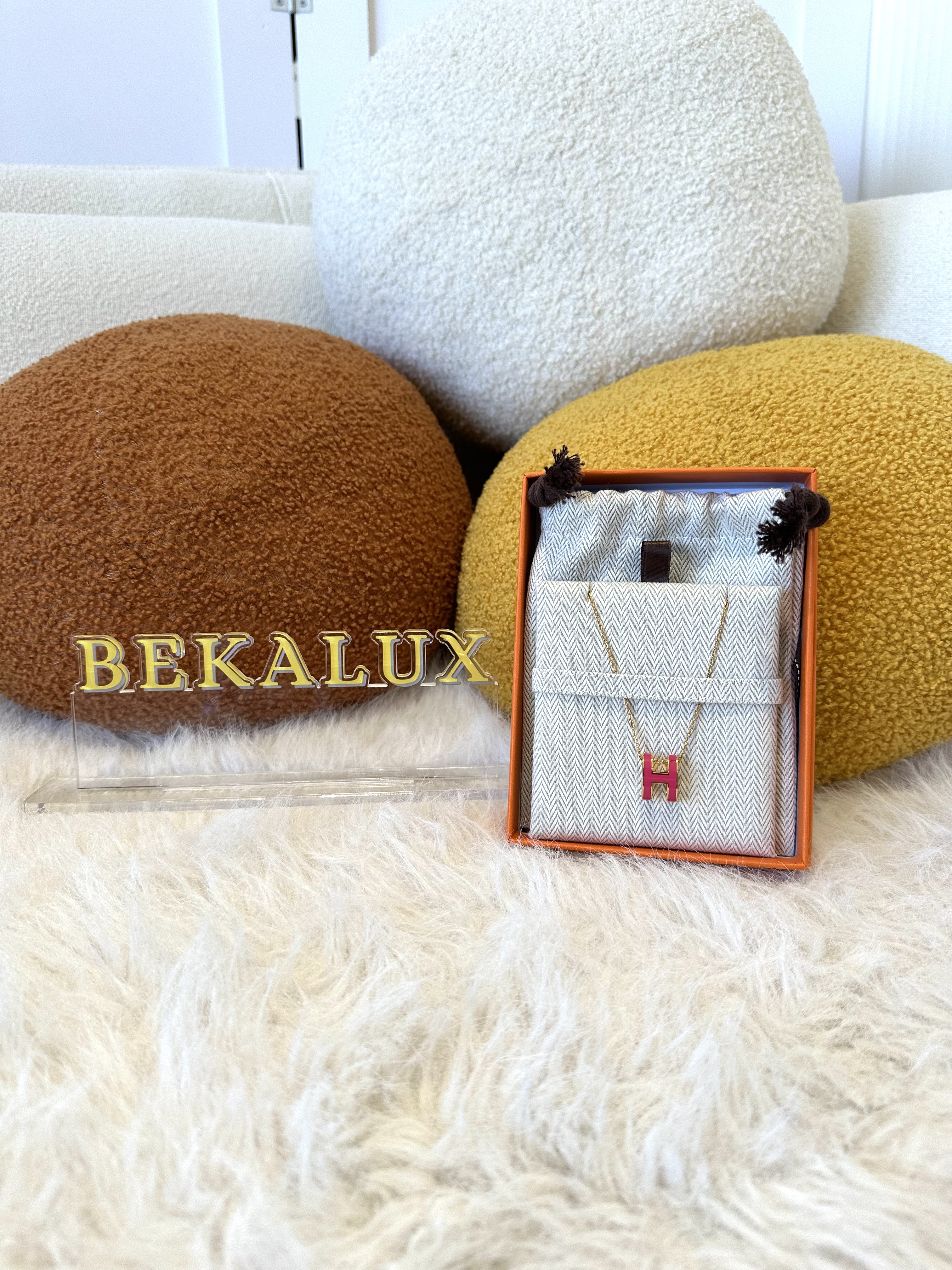 Pre-Owned HERMES POP H Necklace / Product Code: 25051505