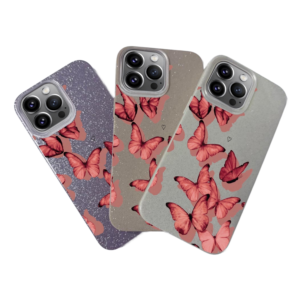 BLING CASE PHONE FOR IPHONE - DESIGN BUTTEFLY F