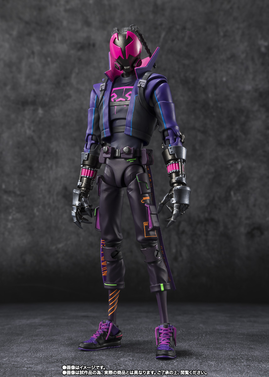 SHF Marvel Across Spiderverse Miles G Morales Prowler