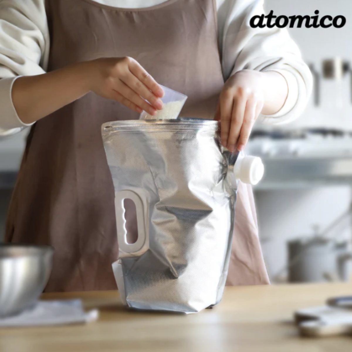 日本真空密封米袋套裝 - 保持米飯新鮮，防止變質