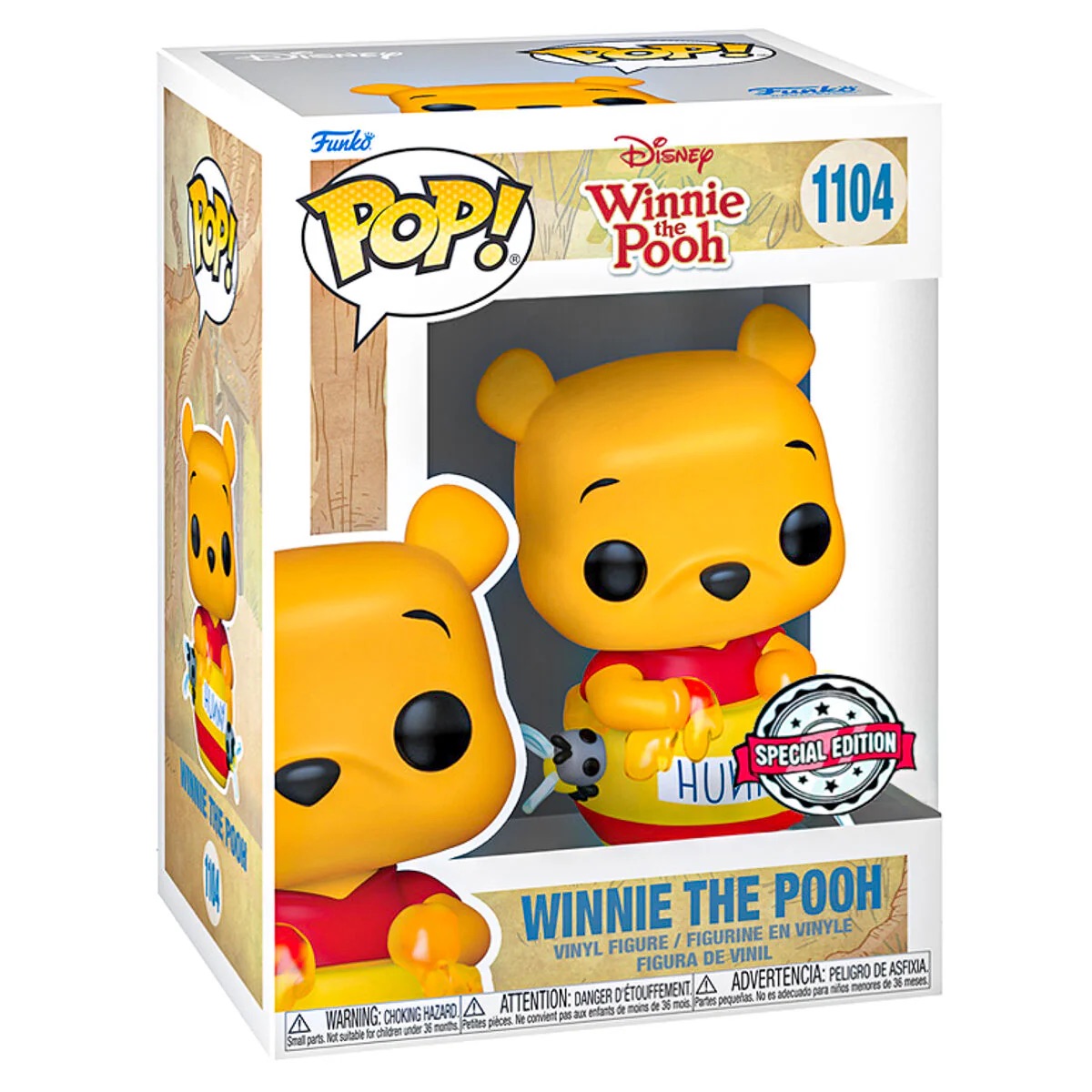 📦訂購 英國代購 Funko POP! Disney Winnie The Pooh (In Honey Pot Special Edition) Figure 小熊維尼 模型
