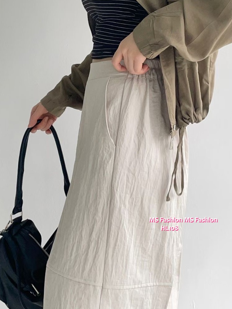 HL108 韓國🌼Howluk七分闊褲