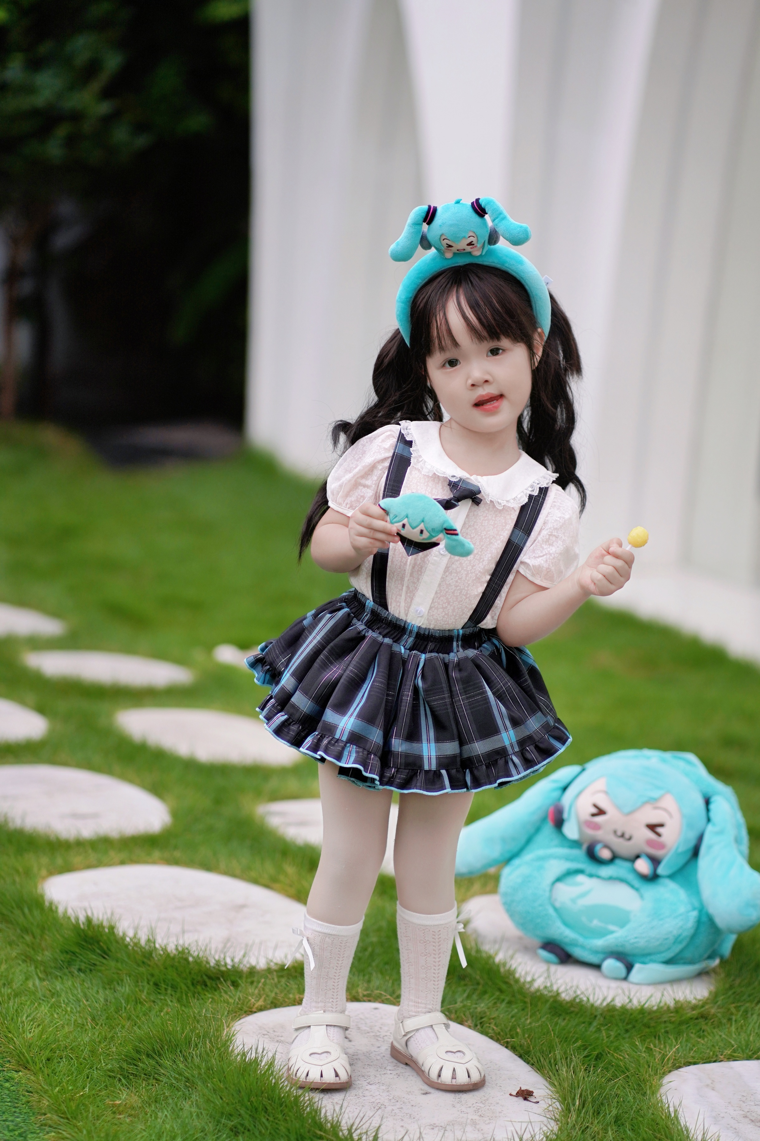 清晨兔 初音未来经典炸屁裙