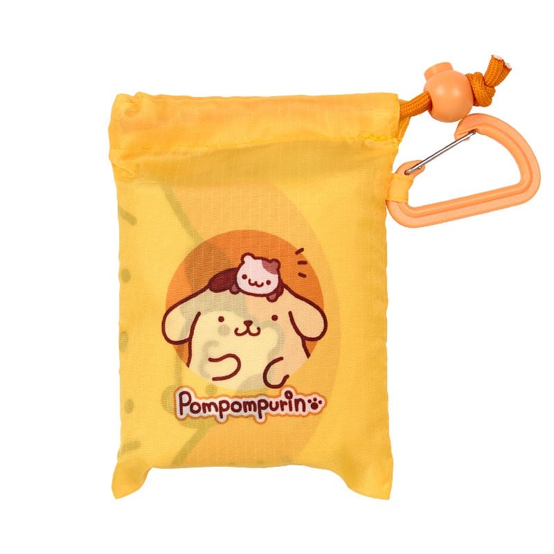 現貨｜Sanrio Pompompurin 布甸狗 日版 手挽 環保袋 + 收納袋 (77874-5)
