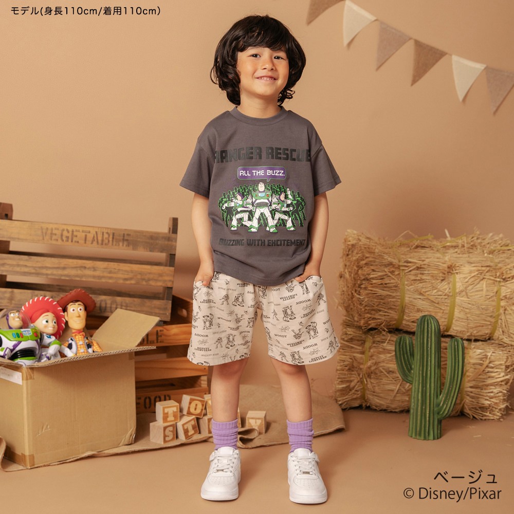 🆕【⭐訂購⭐】🌀 🇯🇵 日本直送 #ToyStory 《#玩具總動員》復古風 全印花短褲 ［2款選］🌀 [ELGA-0054]