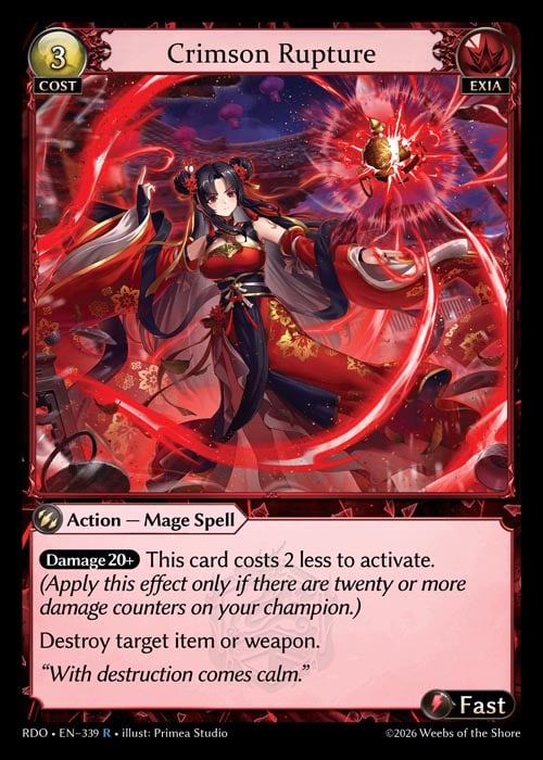 Crimson Rupture / RDO-339 (R)