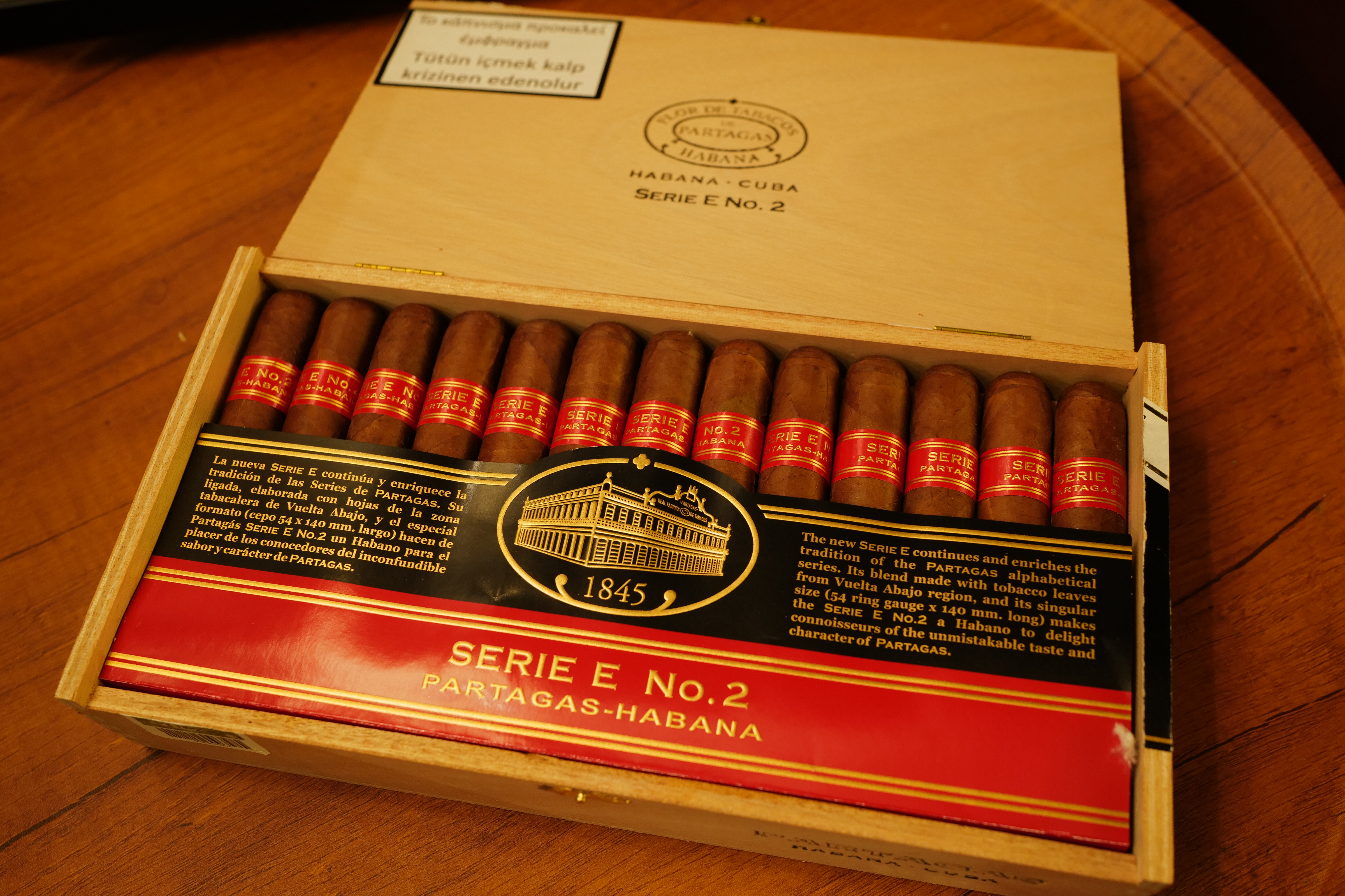 Partagás Serie E No.2 2023 (帕特加斯E2號)