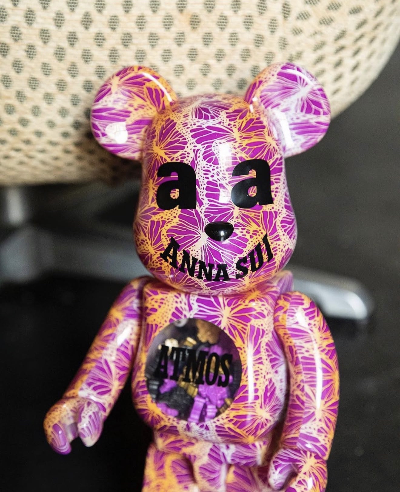 日本限量版limited edition BE@RBRICK atmos x ANNA SUI 100% & 400%