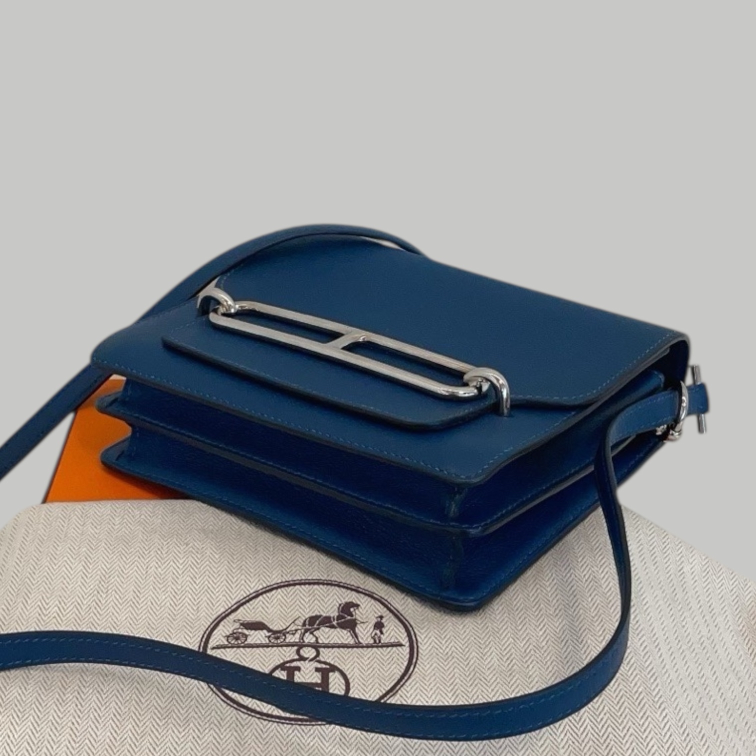 Hermes Roulis19 銀扣
