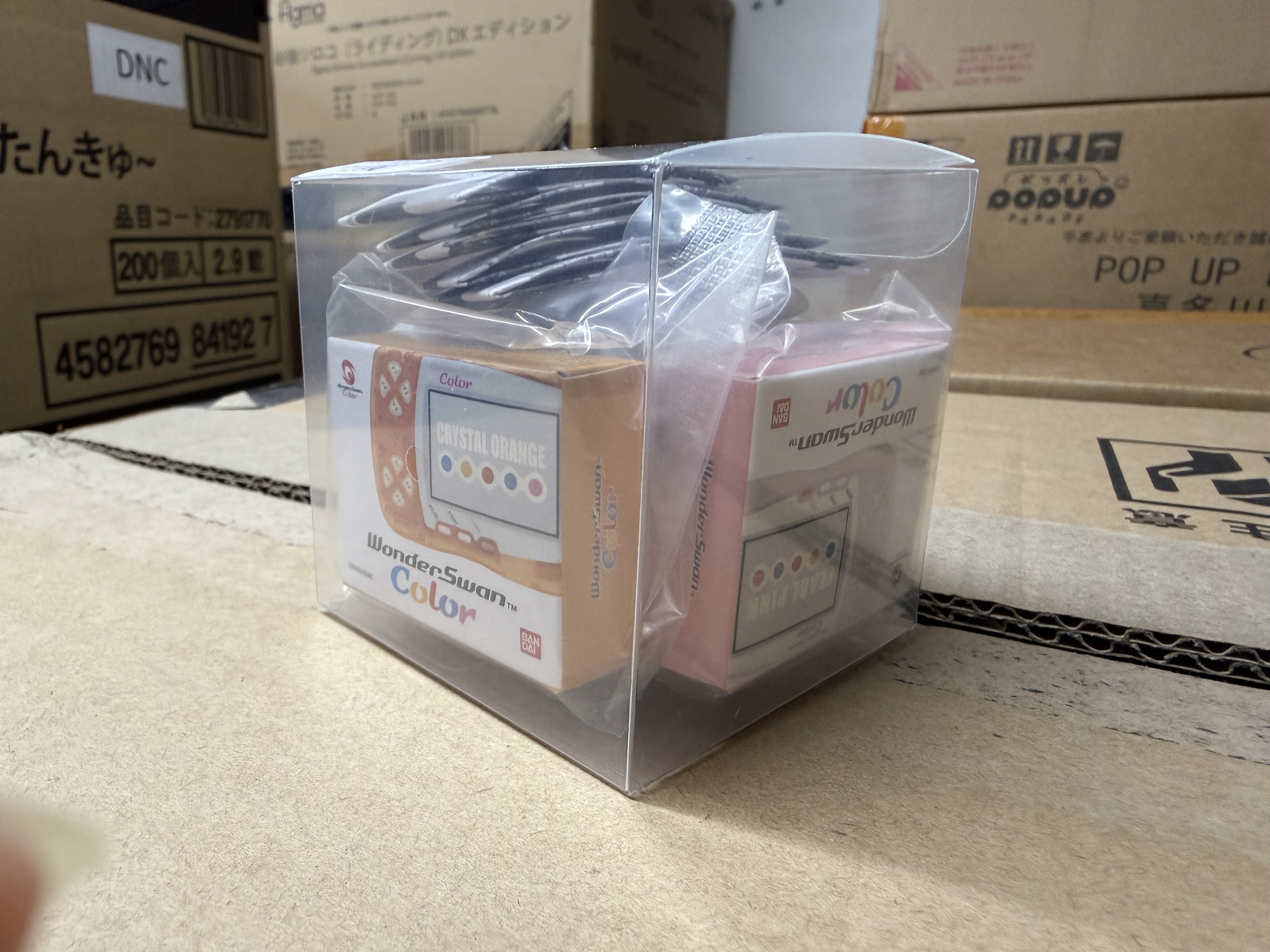 掌上遊戲機「WonderSwan Color」25周年紀念 迷你吊飾 扭蛋（全5種）figure Wonder Swan 手提遊戲機 遊樂器