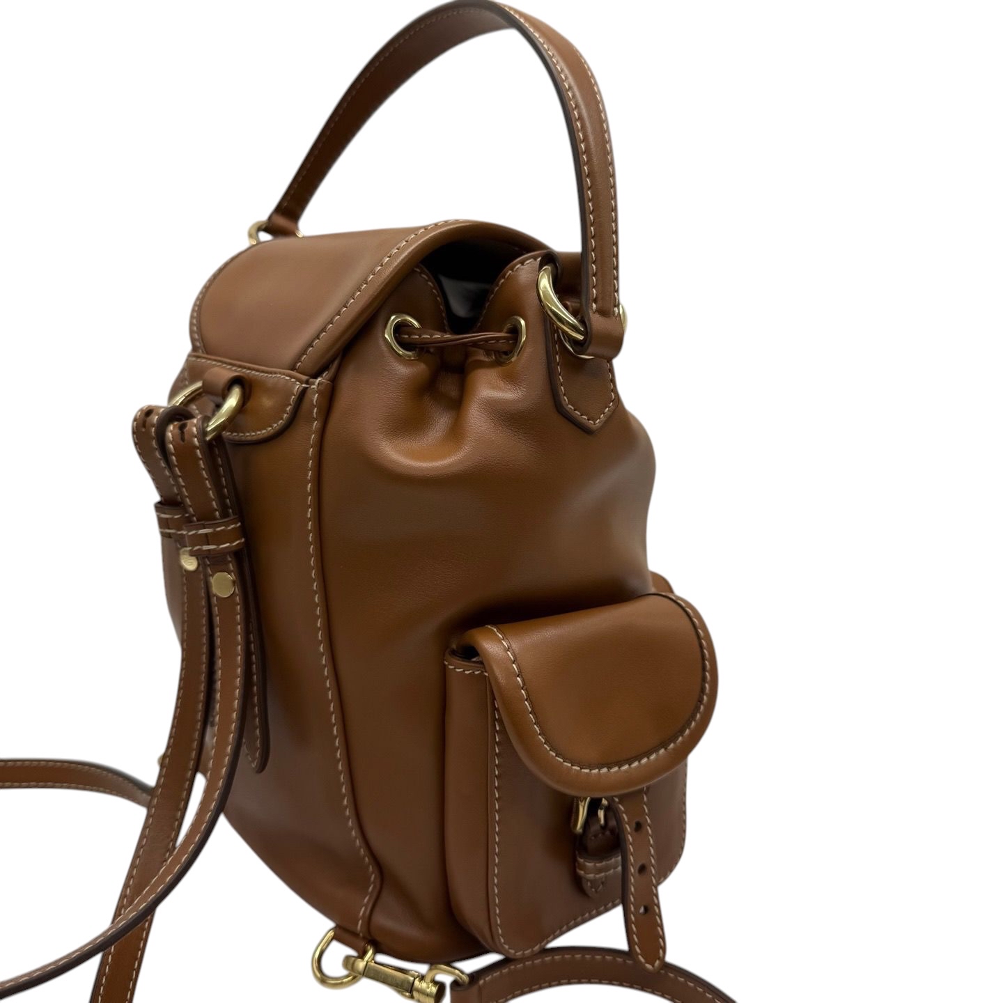 Pre-owned Miu Miu Leather Backpack / Product Code: 061934