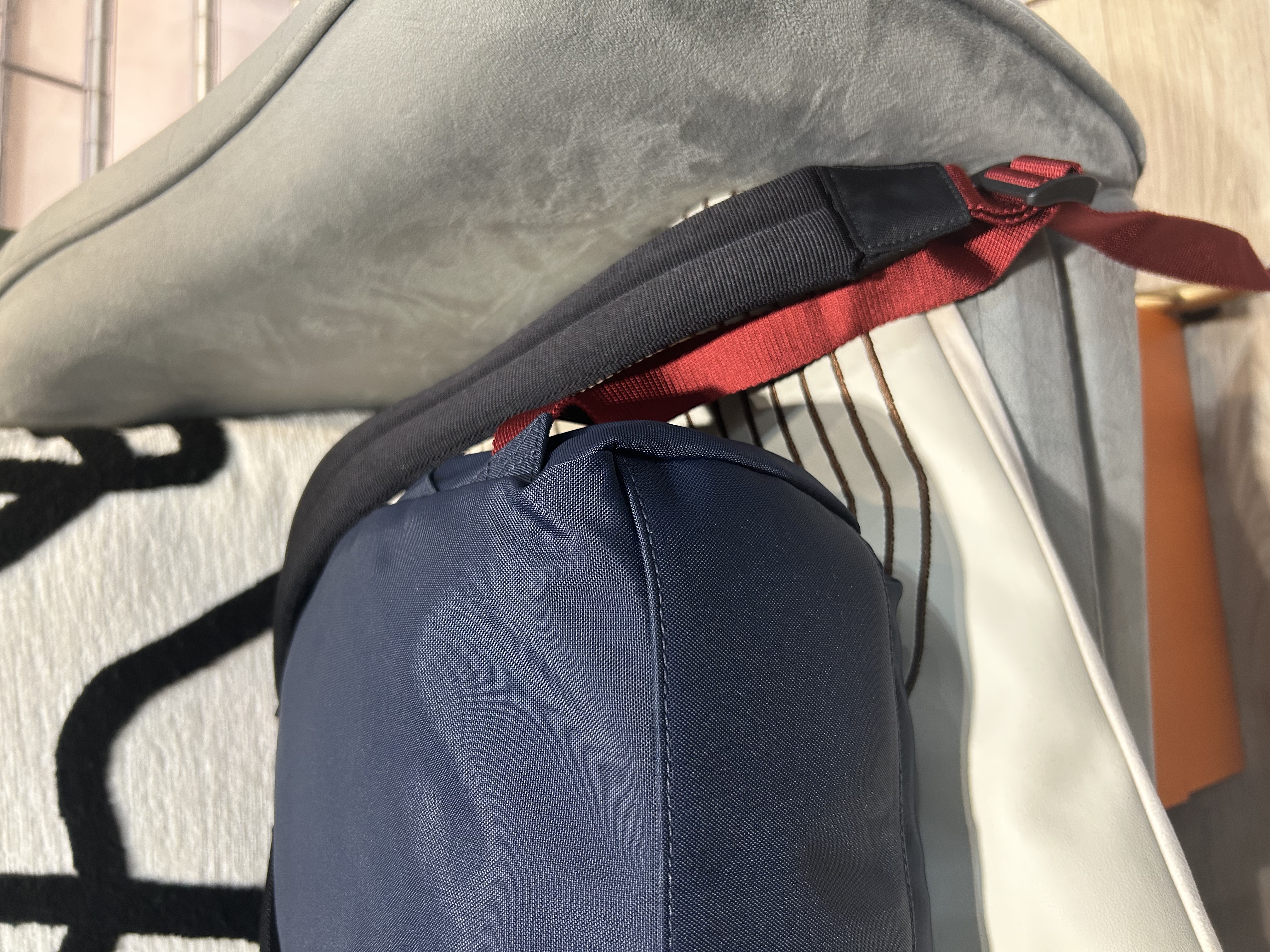 Balenciaga Nylon Backpack Navy 100%Authentic, 98%New ☑️Dust bag