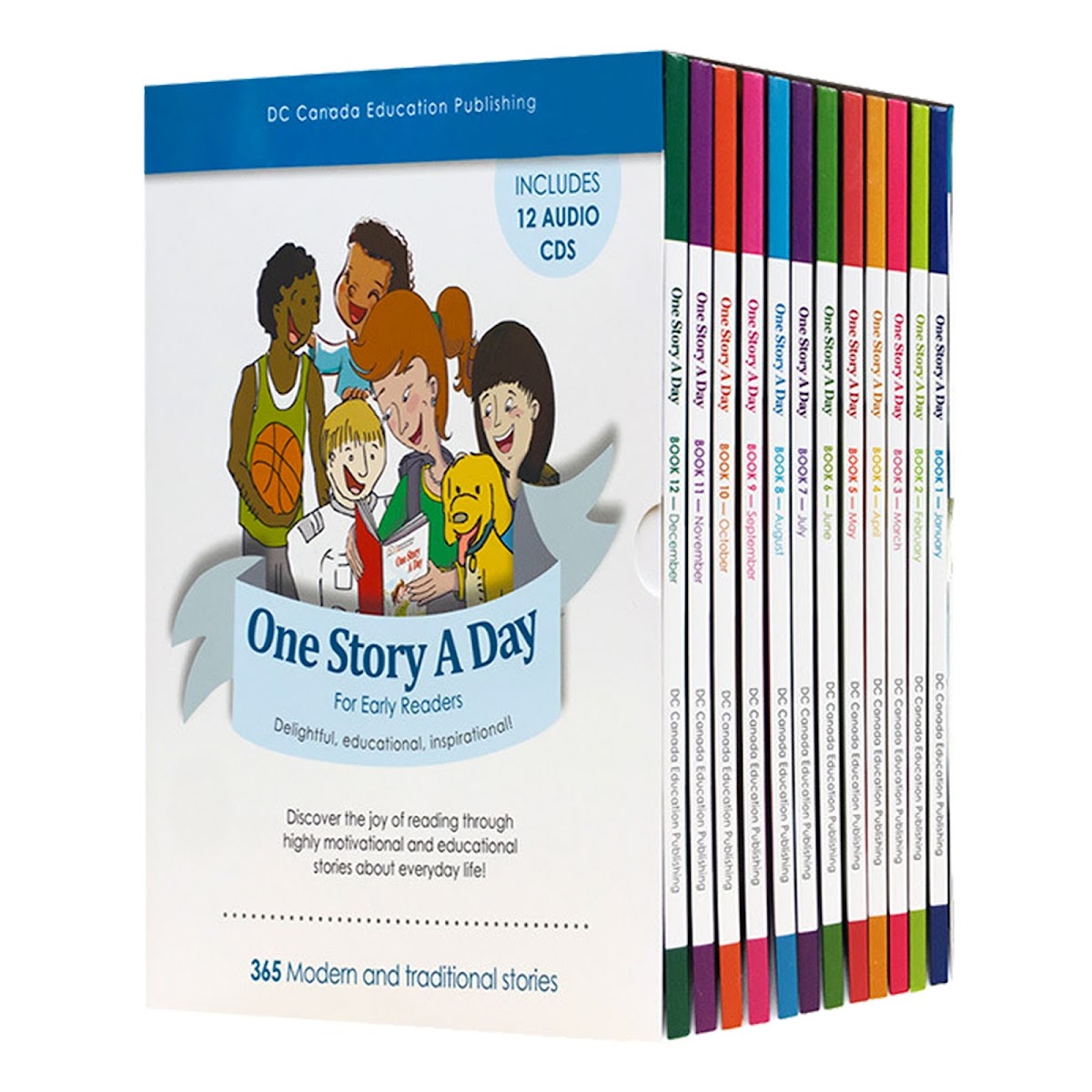 One Story A Day For Early Readers 小學版 英語天天故事｜12 books｜點讀版