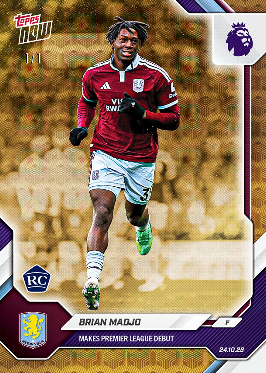 Brian Madjo - 2026-27 Premier League Topps NOW® #53 英超地標戰 RC【團購】