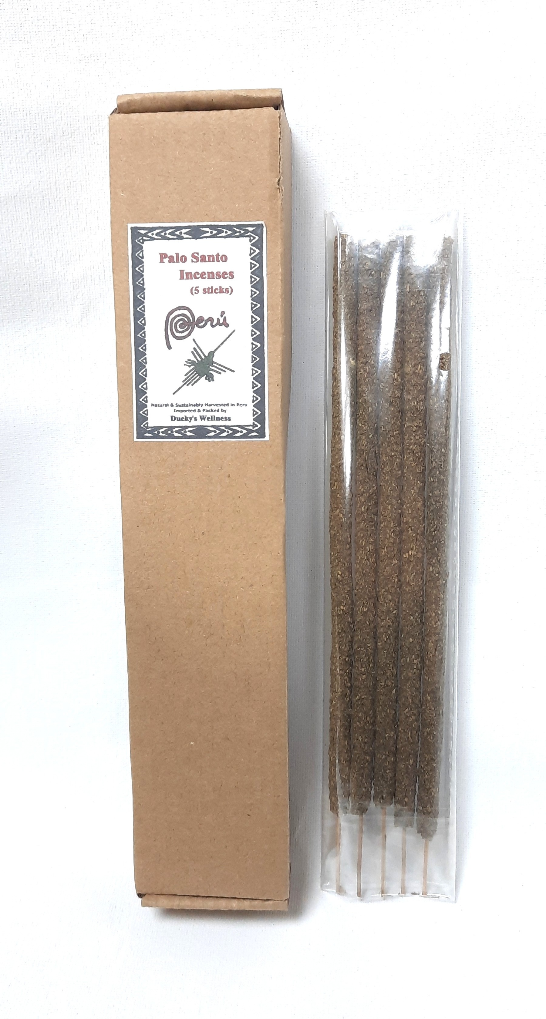 秘魯聖木線香(A)(5支裝）Palo Santo Incense Sticks (A )(5Sticks)