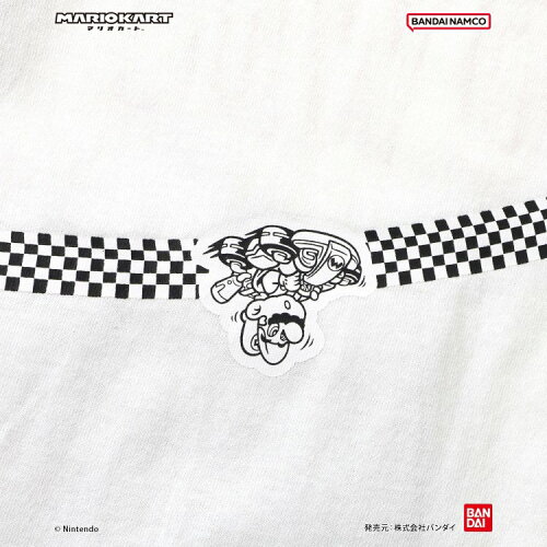 🆕【⭐訂購⭐】🇯🇵日本直送 #Mario Kart 斜孭袋設計 短袖tee［2款選］🌀 [ELDA-0253][260528]