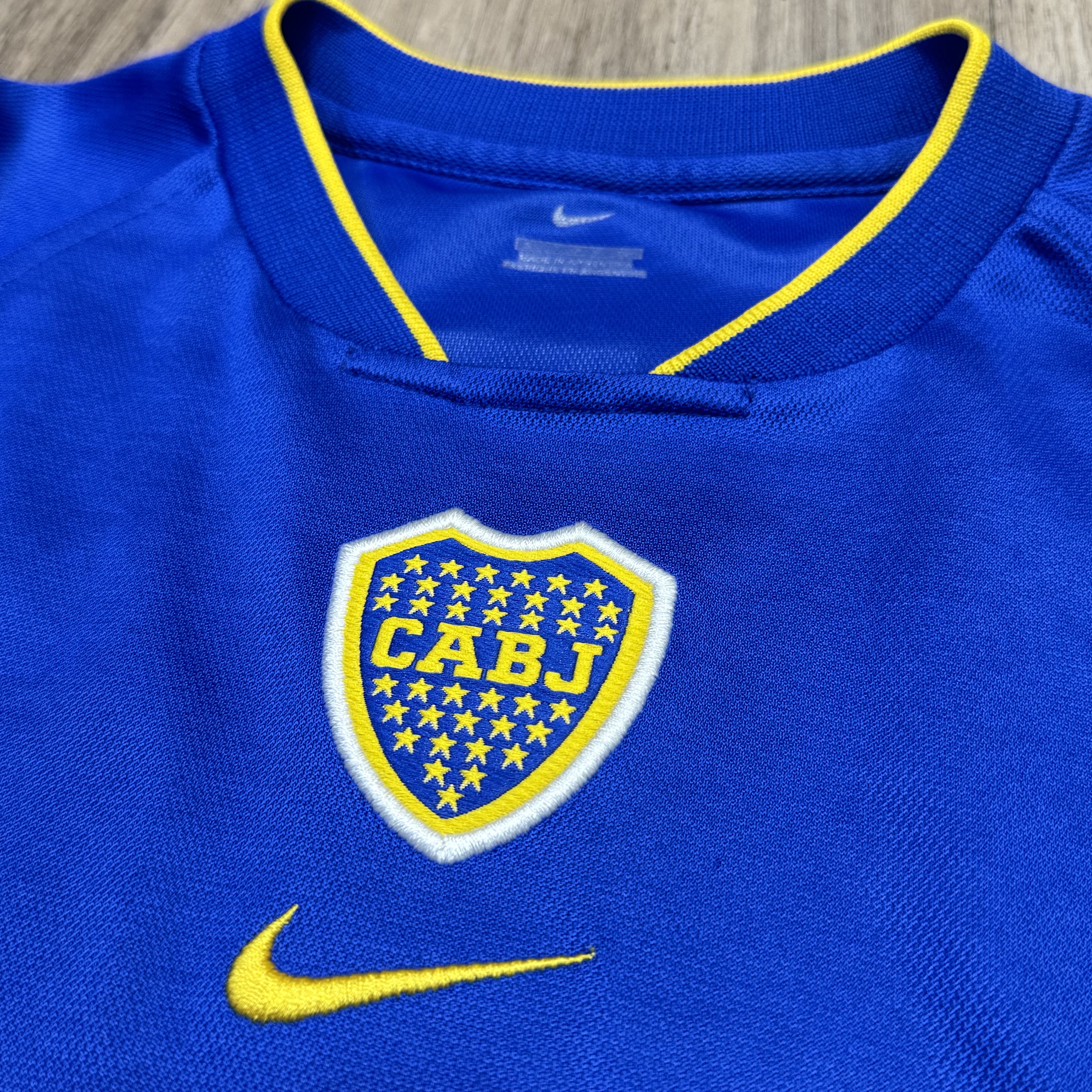 boca juniors 01/02 home shirt