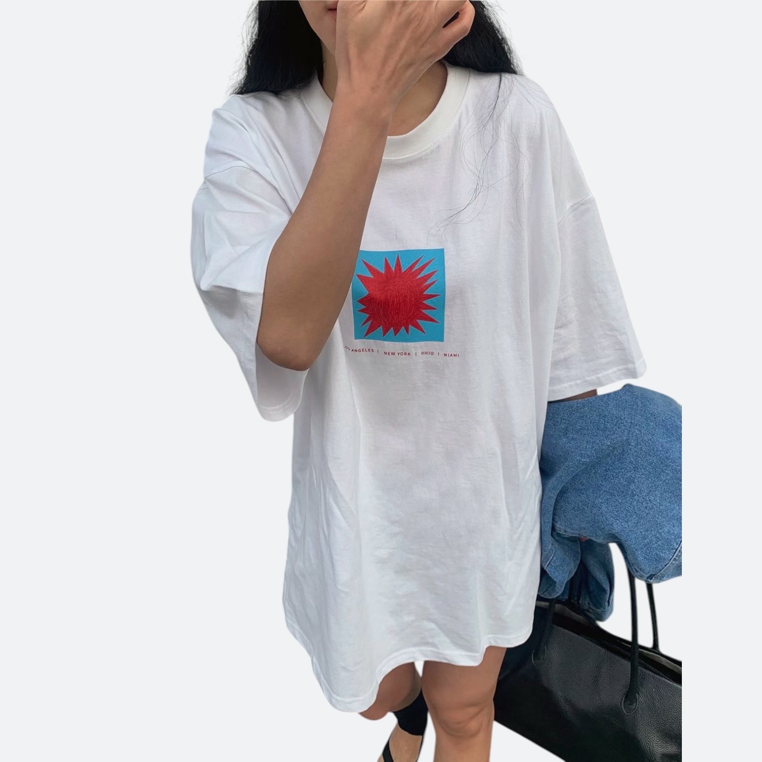 221035 sun短袖長Tee