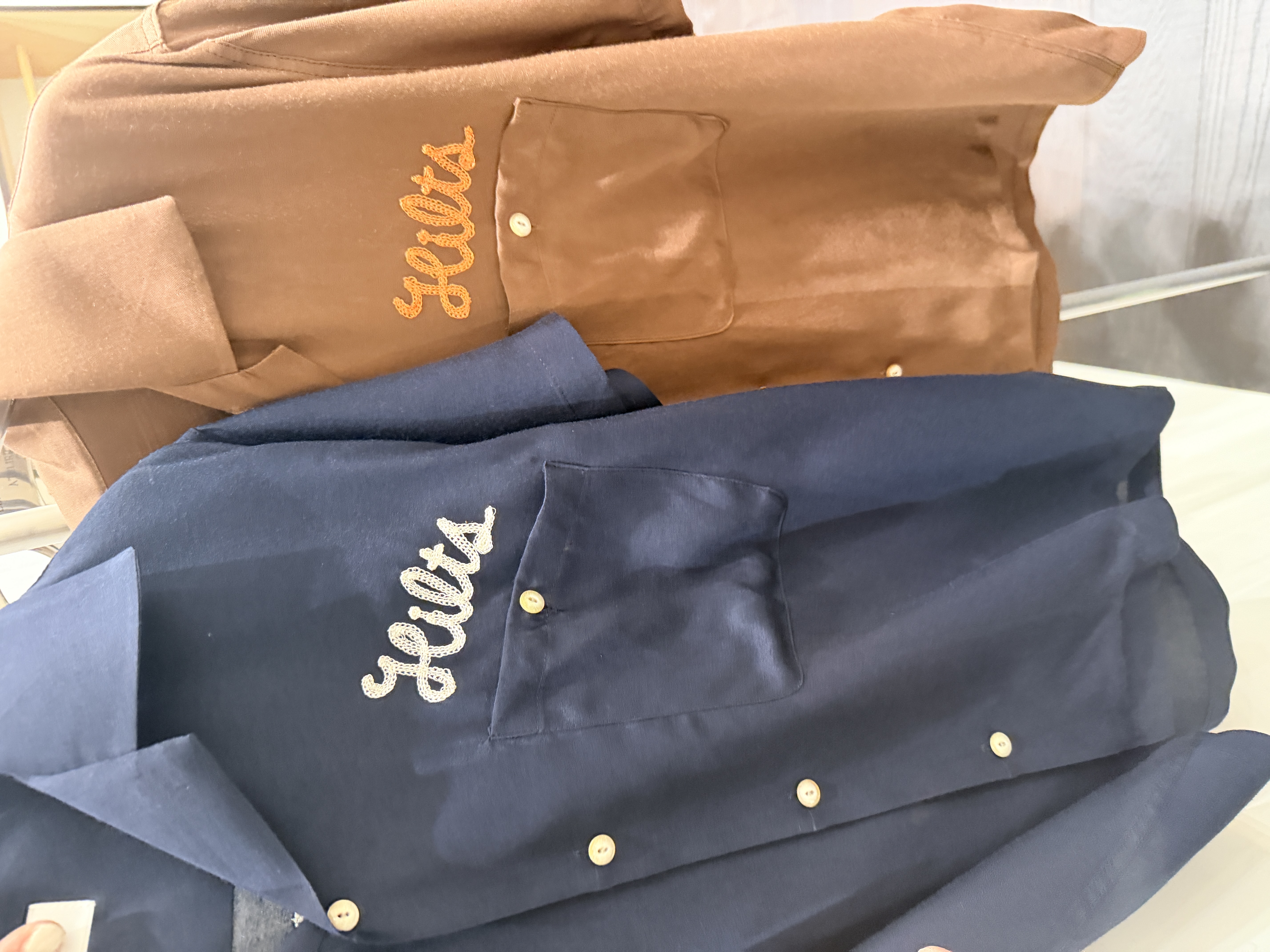 Linen embroidered shirt