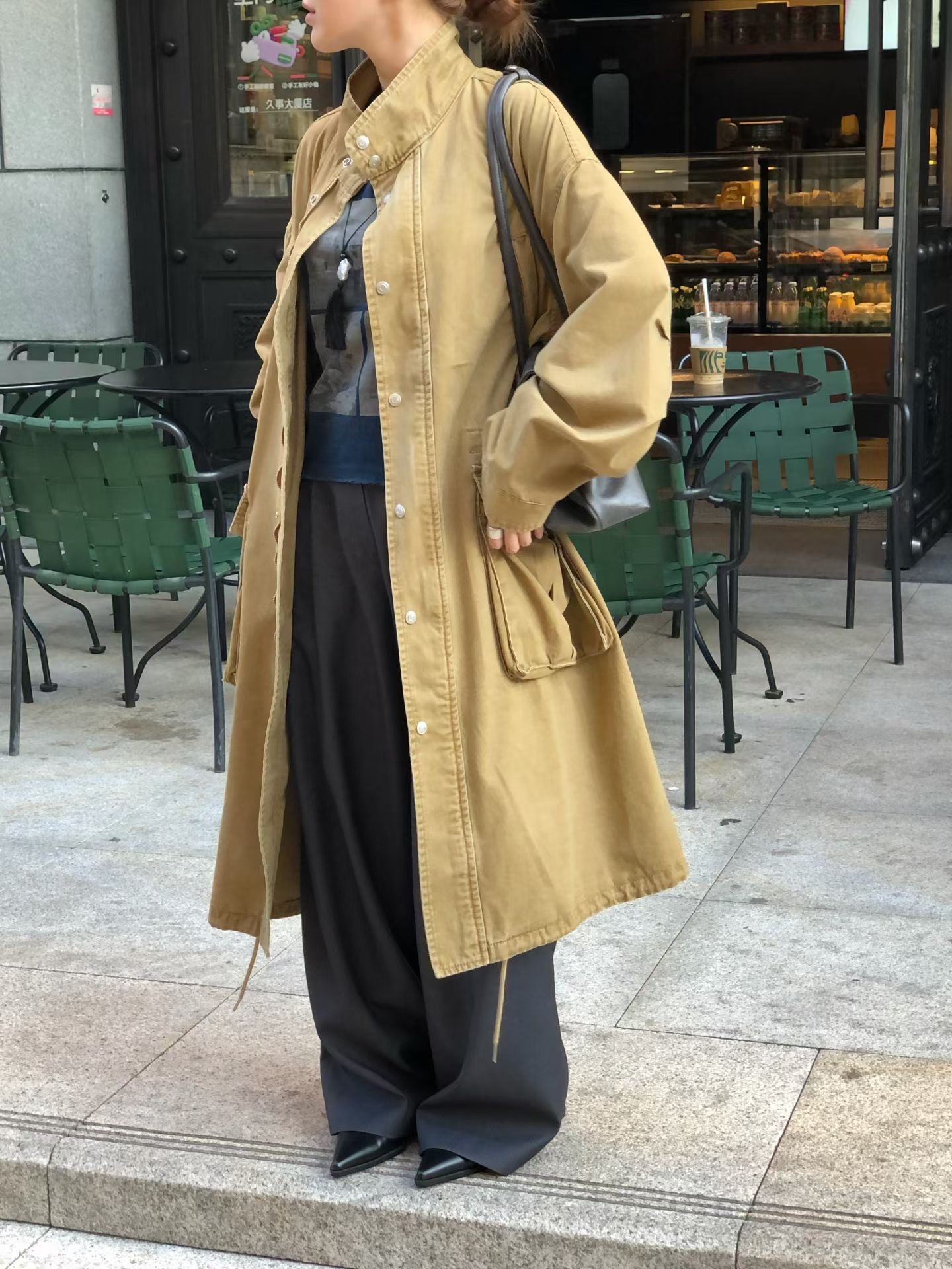 Long utility jacket 