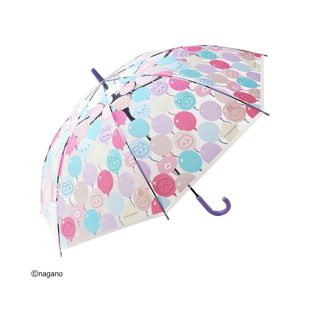 🎀【預訂】 Chiikawa 長膠明雨傘55cm 氣球