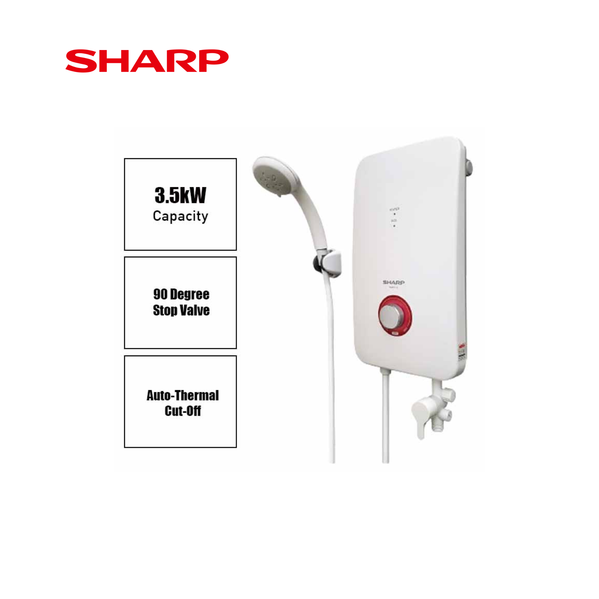 Sharp Non-Pump Water Heater (WHN115B)