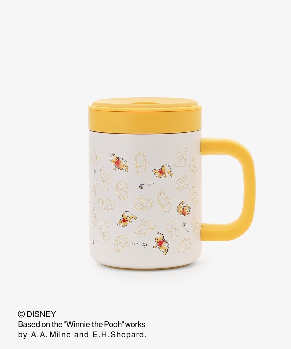 [訂購] [日本直送] 🍯 Afternoon Tea Disney Collection「Winnie the Pooh」有蓋不鏽鋼杯  {TF260745}