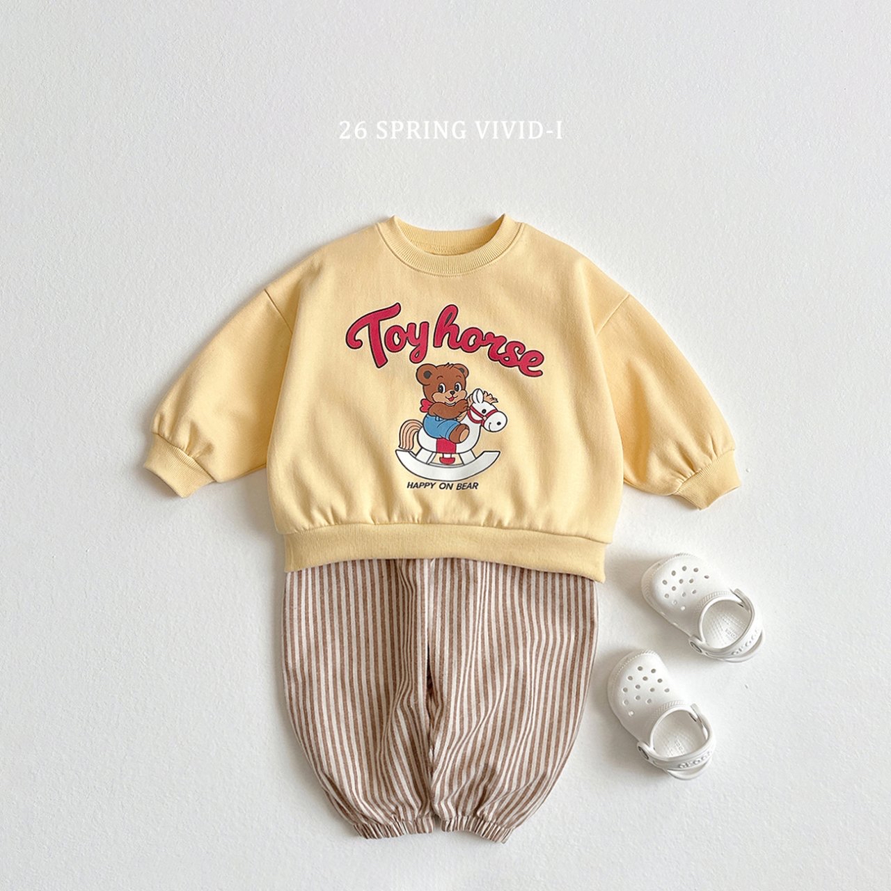 🌸預訂 韓國直送🌸🇰🇷VIVIDI三色直間寬鬆束腳褲