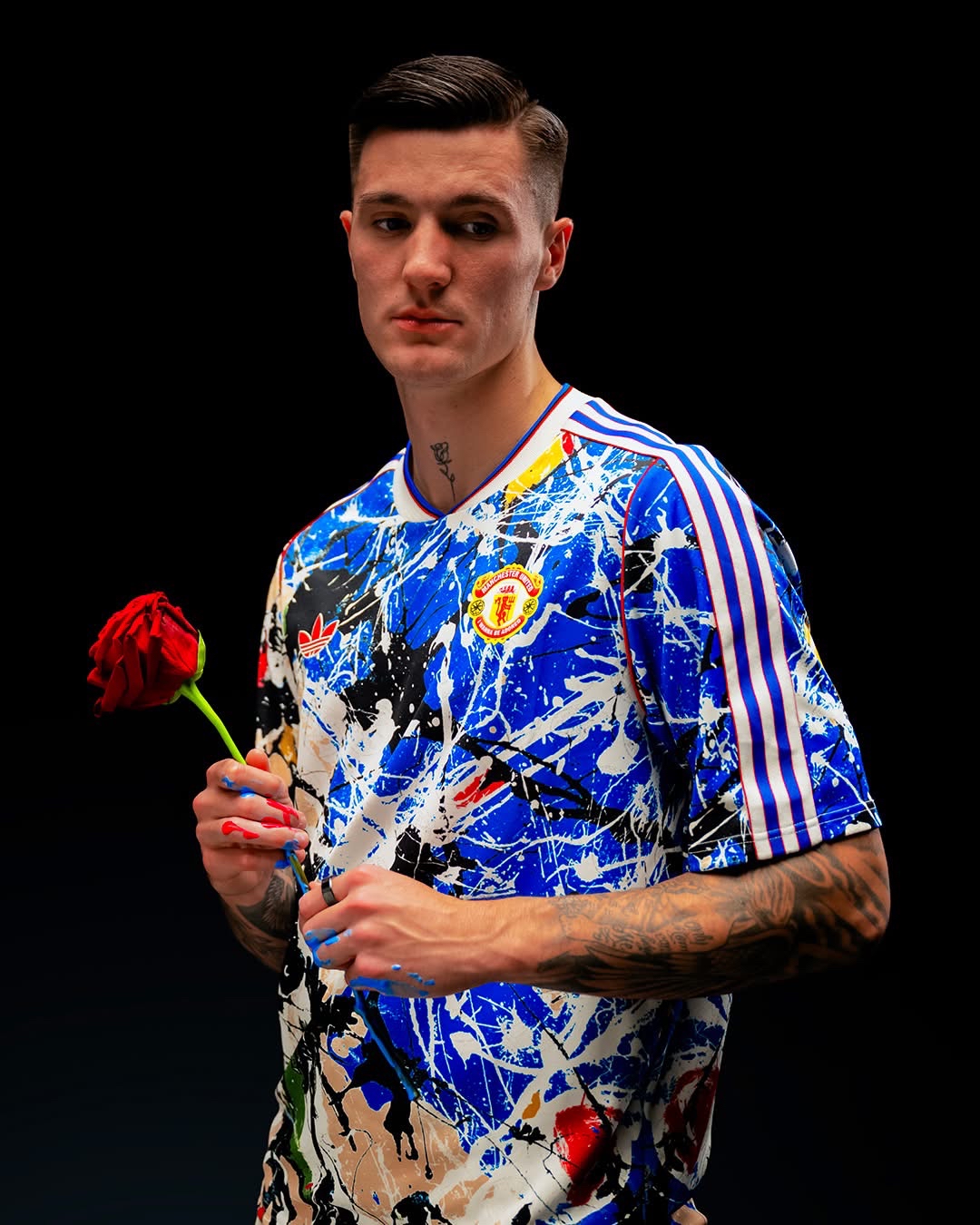 2026 曼聯 X Stone Roses 賽前 練習 短袖