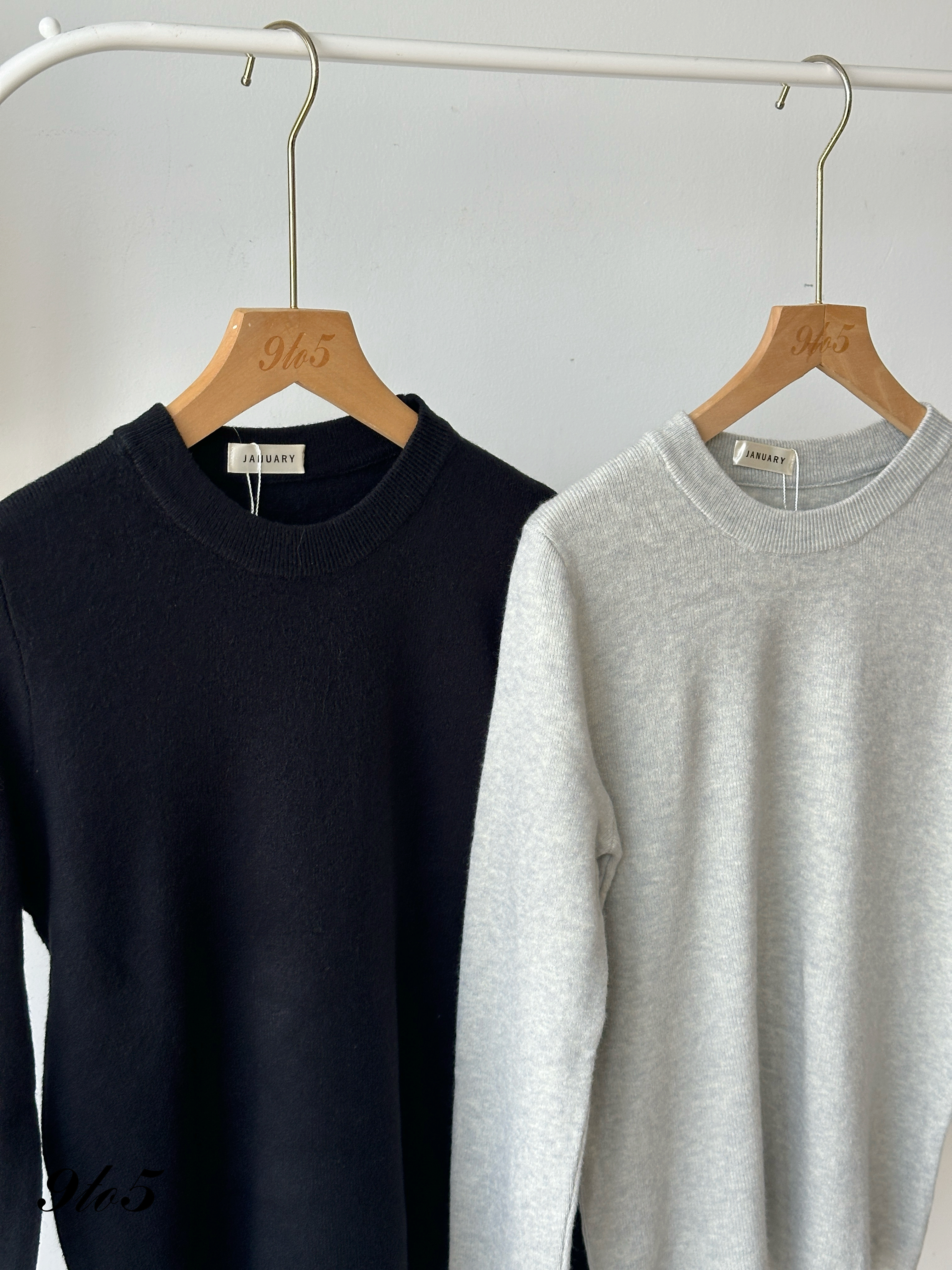 T4122 Long Sleeve Knit Top - 5 Colors 