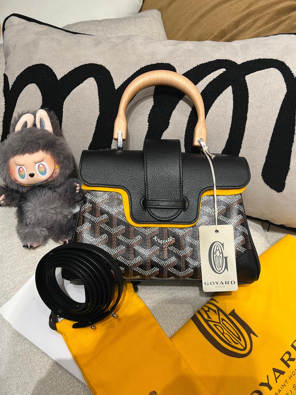 全新 Goyard Saigon mini NOIR ,100%Authentic,全新brand new ✅收據✅tap✅dust bag✅box 