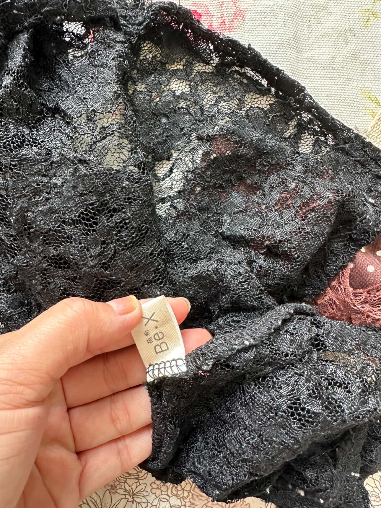 Black Lace Dress Outfit Set