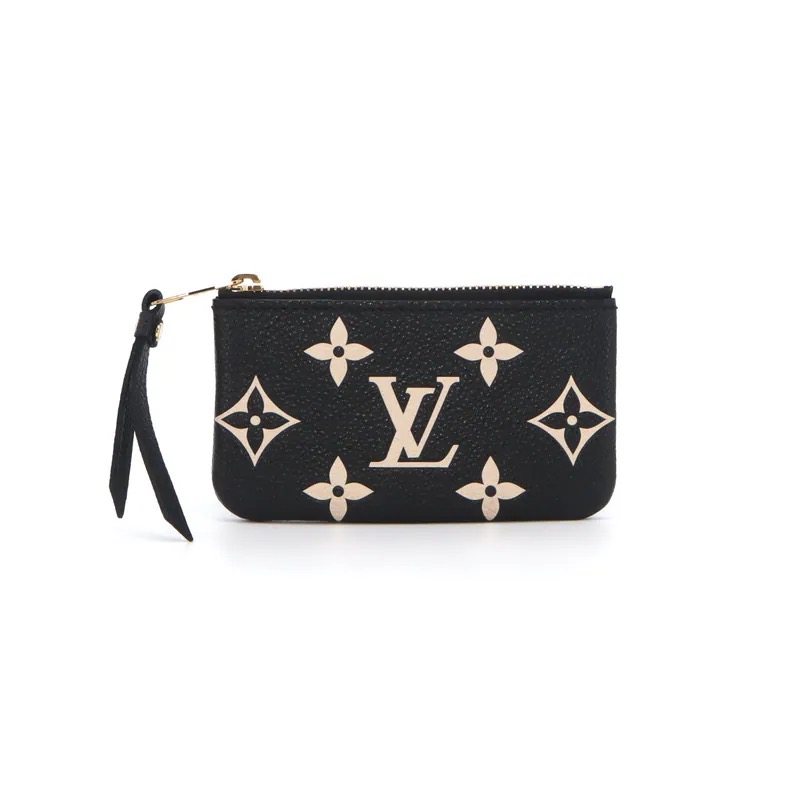 Louis Vuitton Empreinte Leather Bicolor Monogram Key Pouch