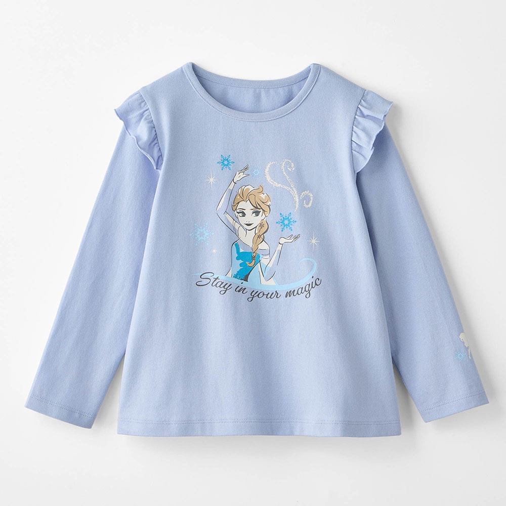 🆕【⭐訂購⭐】🇯🇵 日本直送 🌀#DisneyPrincess 荷葉邊肩 長袖T恤［3款選］🌀[PLHA-0084] [260923]