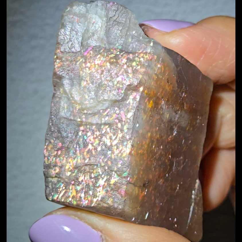 Rainbow lattice sunstone from Tanzania - SM263