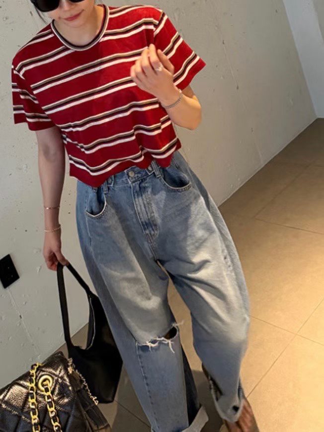 221396 橫間短Tee
