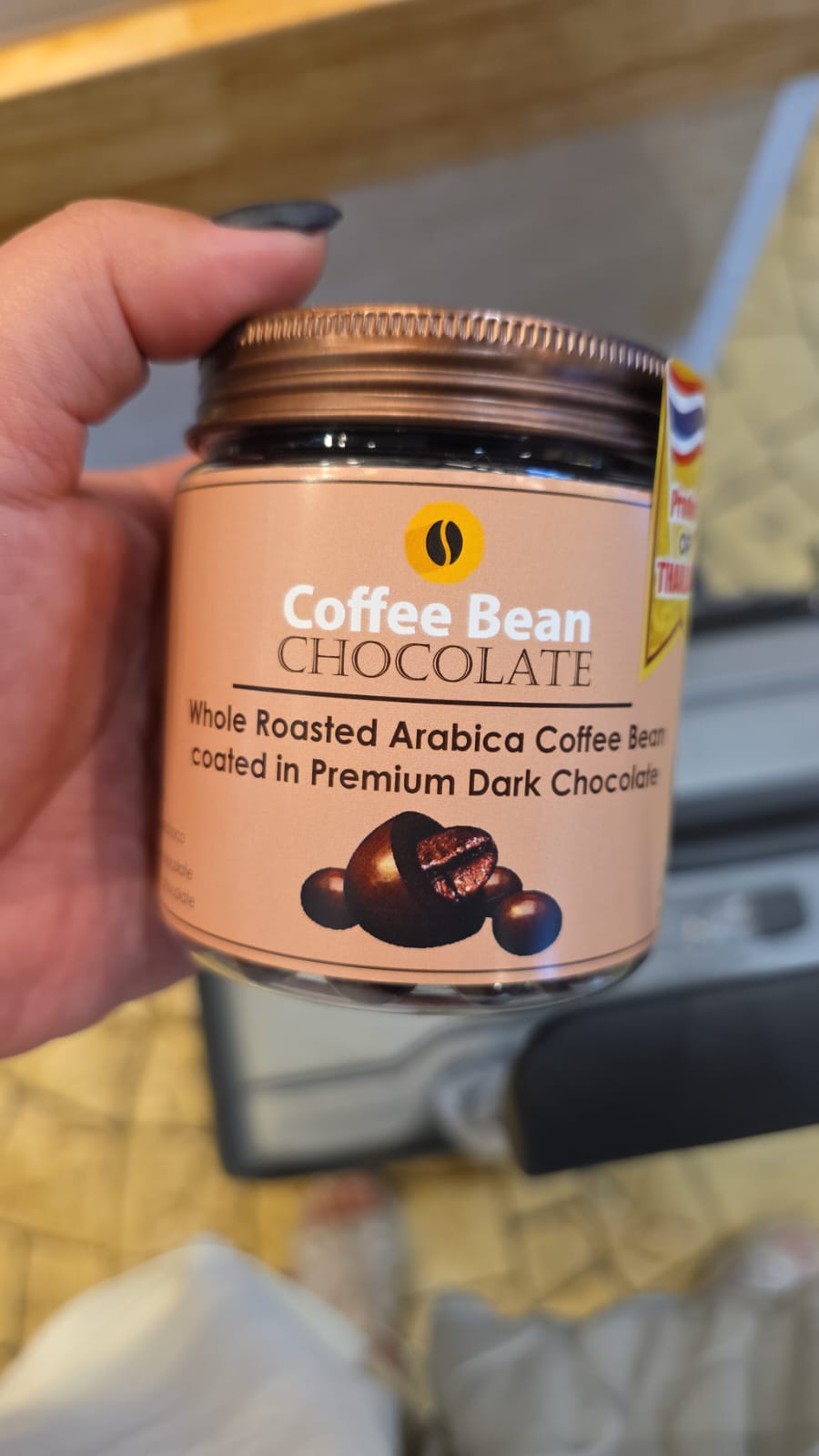 coffee bean chocolate 160g