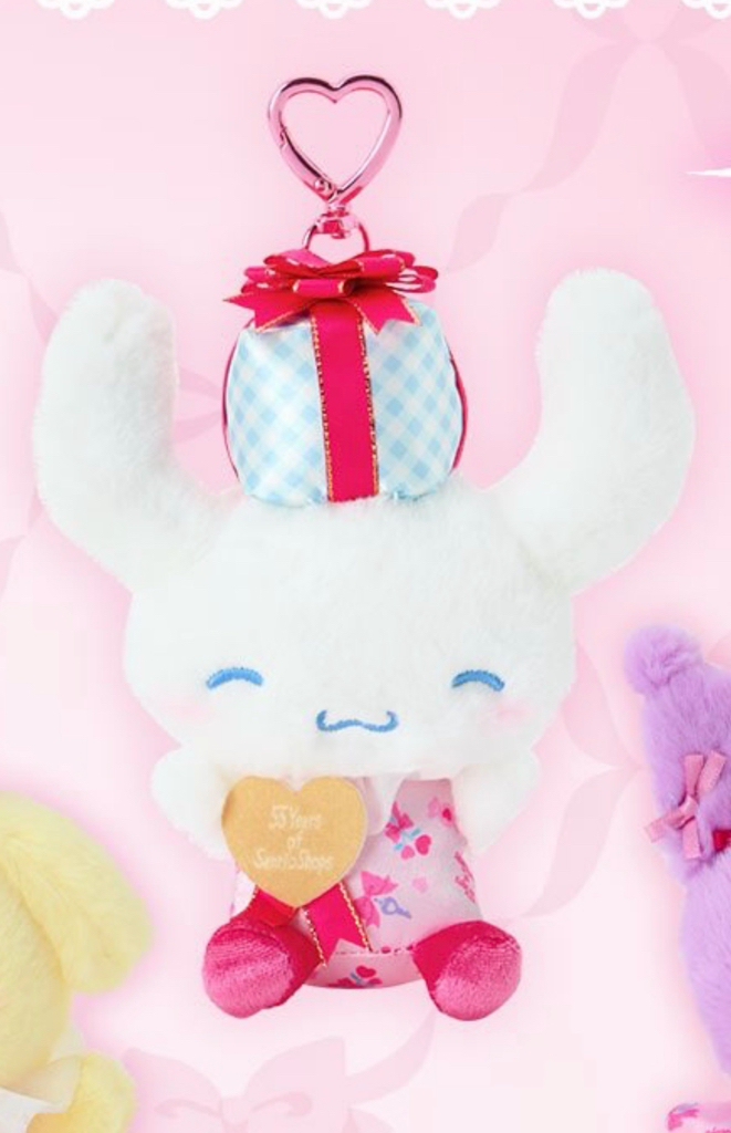 ［8月中到貨]Sanrio 55週年禮物主題公仔掛飾系列