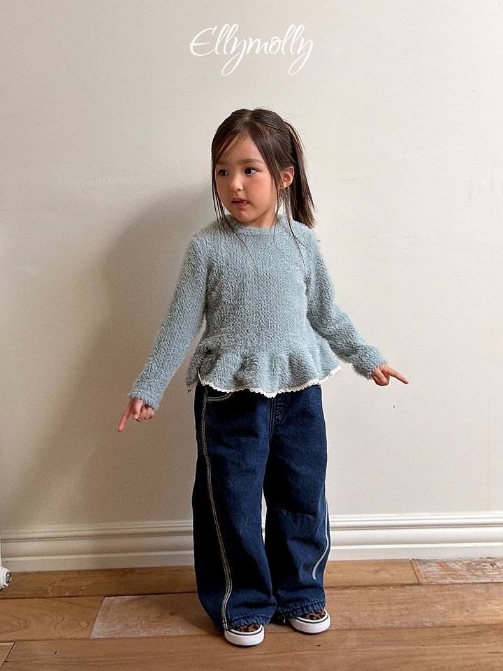 Ellymolly | Snow flower frill T