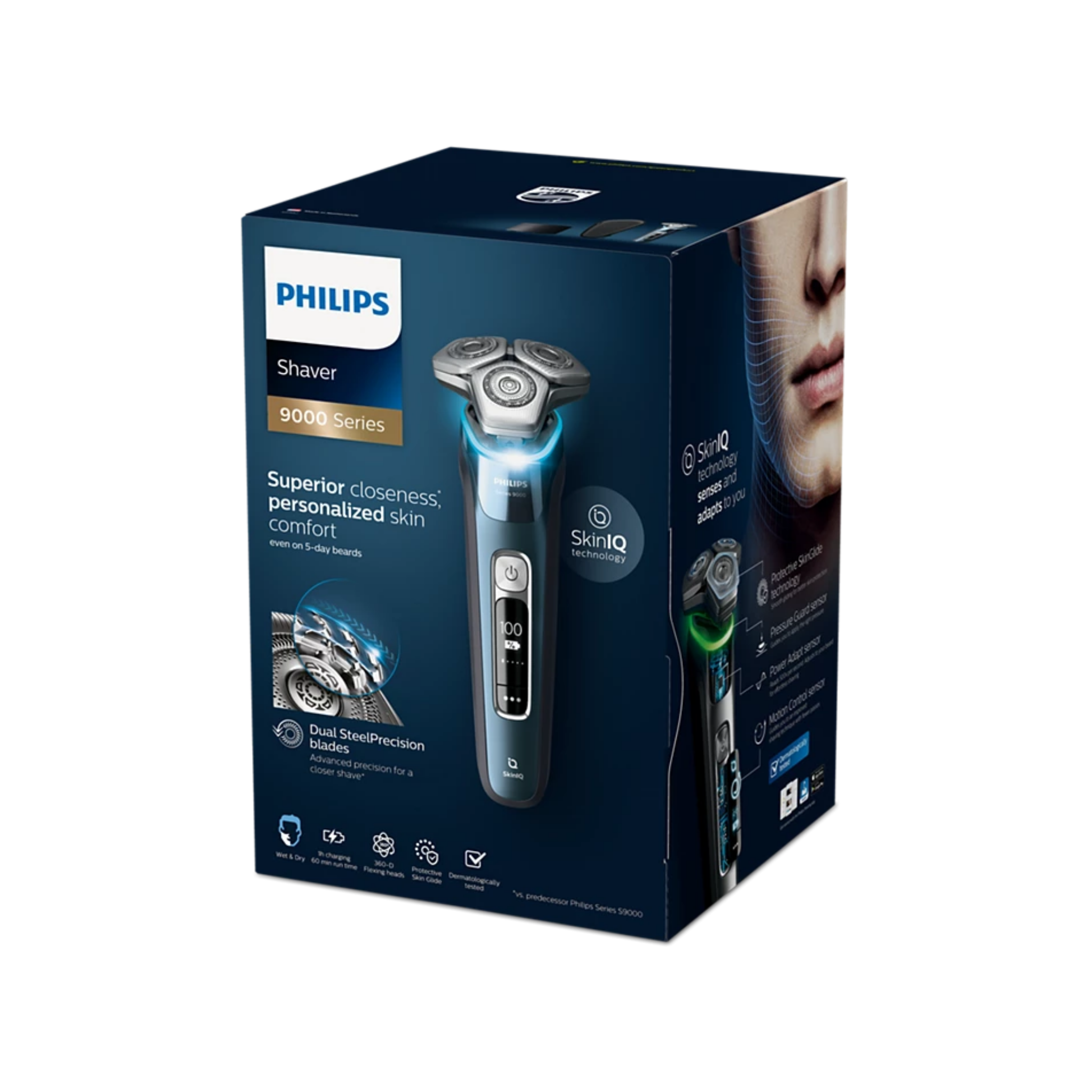 Philips Series 9000 Wet & Dry Electric Shaver (S9982/50)