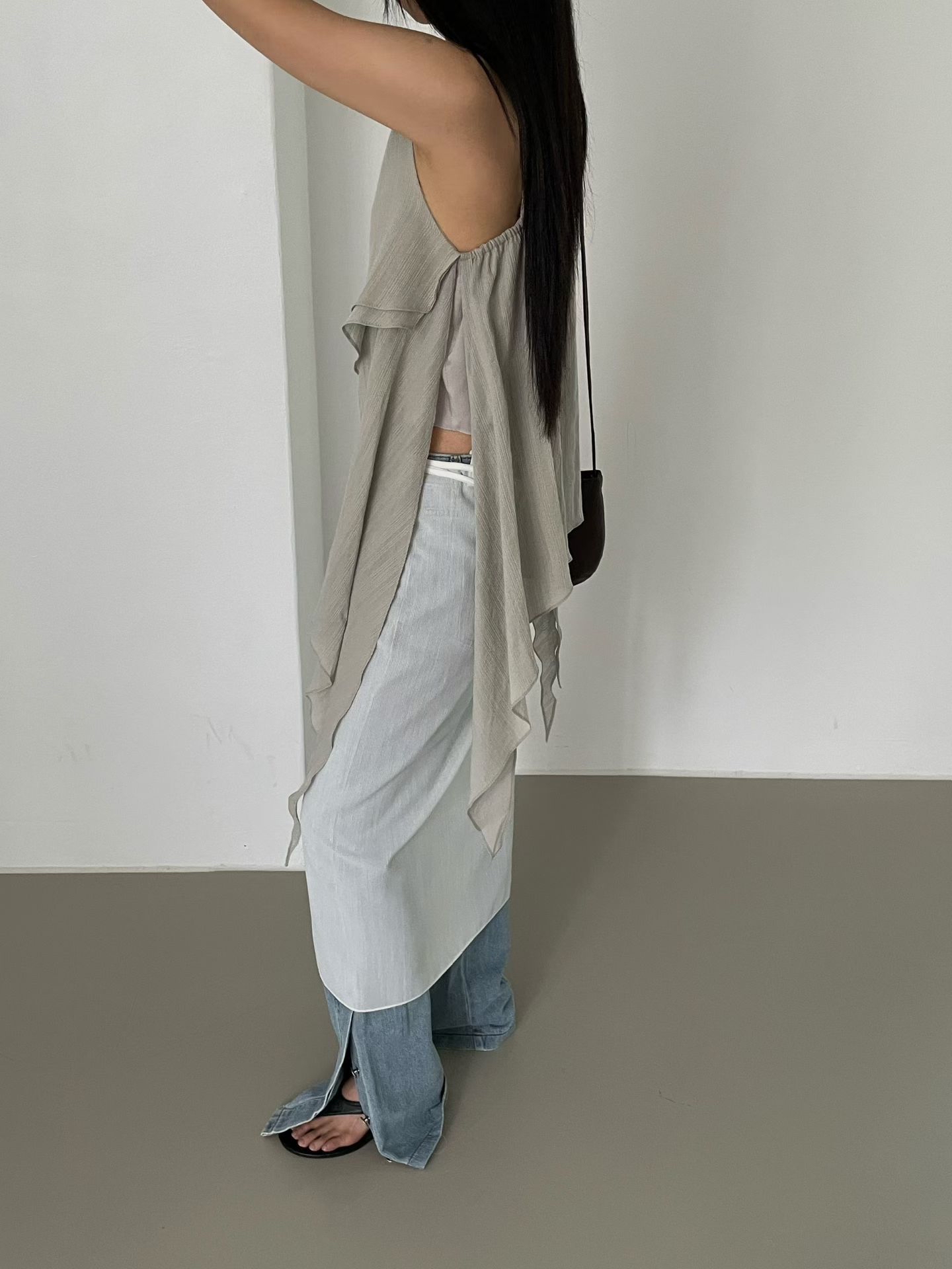 東大門女裝Find | layer sleevess 