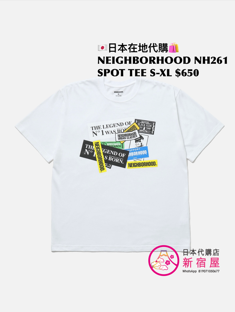 NEIGHBORHOOD NH261 SPOT TEE